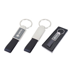 2223 Tek Taraflı Metal Suni̇ Deri̇ Anahtarlık