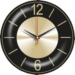 Bombe Cam Duvar Saati