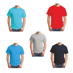 Penye Bisiklet Yaka T-shirt Penye Bisiklet Yaka T-shirt